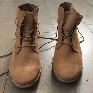 Steve Madden Eureka Cognac Booties